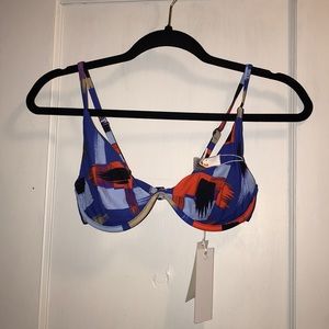 Red Carter NWT bathing suit top